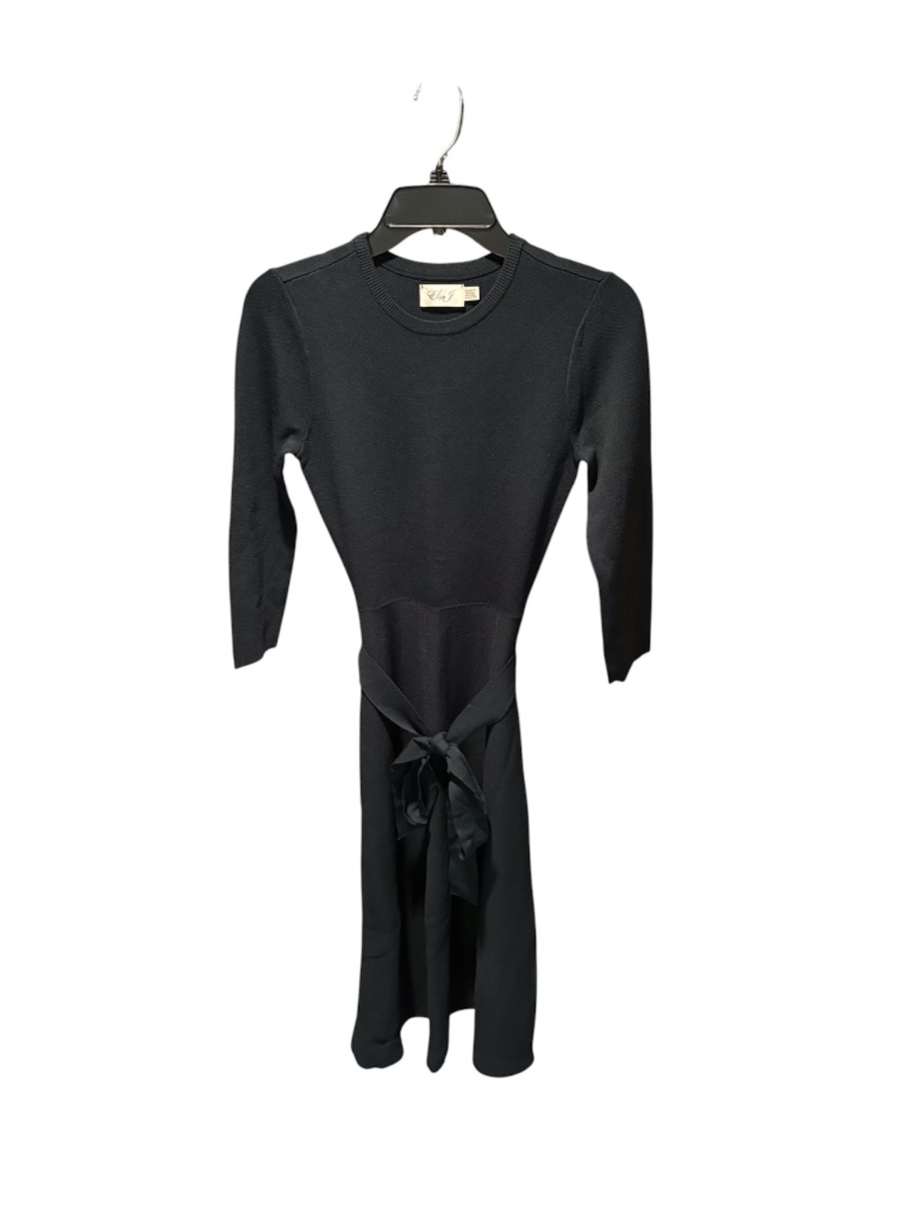 Eliza J Fit & Flare Sweater Dress in Spruce XS NWT